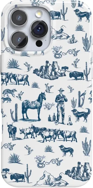 Casely iPhone 16 Pro Max Case | Wild West Adventure | Desert | Classic Ultra Slim Case Design | Compatible with MagSafe