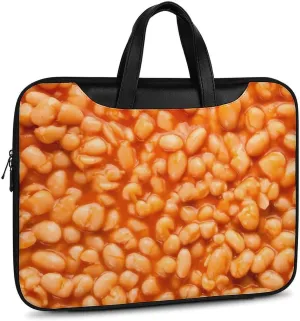 Cherry Blossom Branch Leather Computer Bag with Multiple Sizes to Choose From, Convenient to Carry