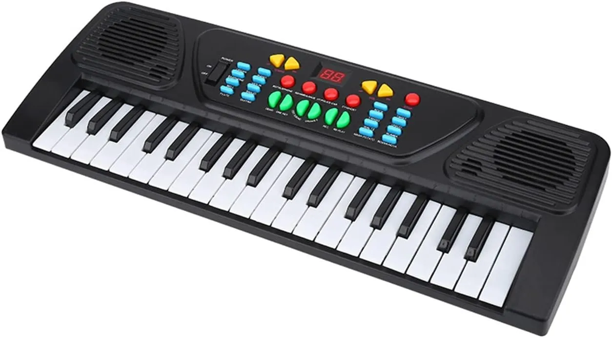 CHICIRIS 37 Multifunctional Electronic Keyboard Keys for Children: Solid and Compact, Suitable for Musical Practice