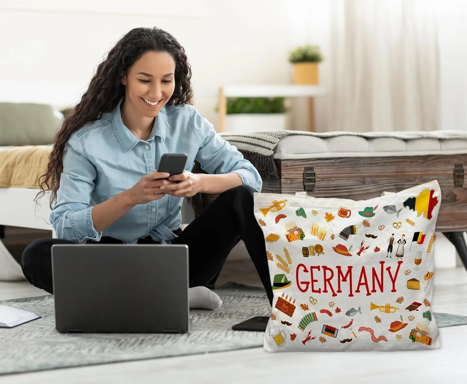 City Travel Souvenir Gifts, Souvenirs Lovers Essentials Trip Gifts For Women Friends, Honeymoon Birthday Anniversary Bag