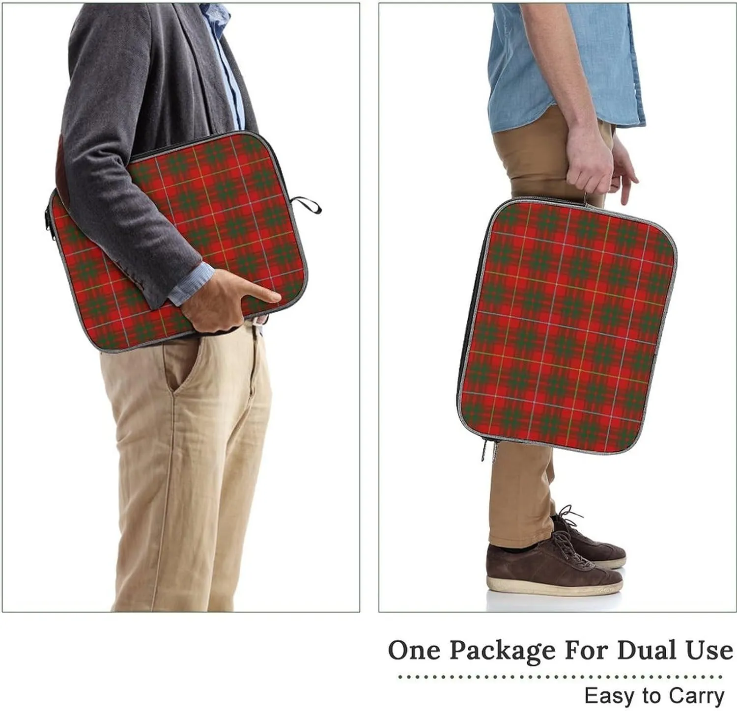Clan MacArthur Arthur Large Capacity Portable Laptop Case Unisex