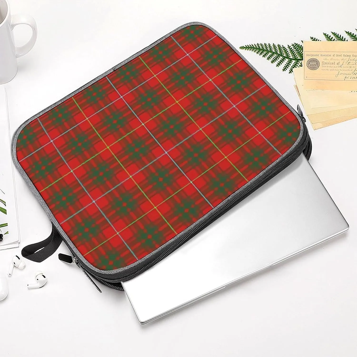 Clan MacArthur Arthur Large Capacity Portable Laptop Case Unisex