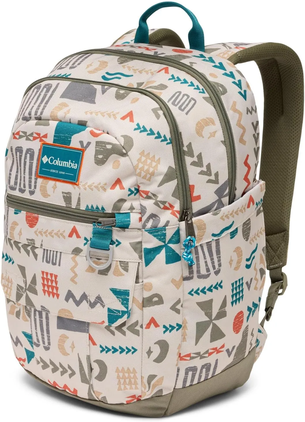 Columbia Unisex Buxton 26L Printed Backpack, Dark Stone Outerbounds, One Size