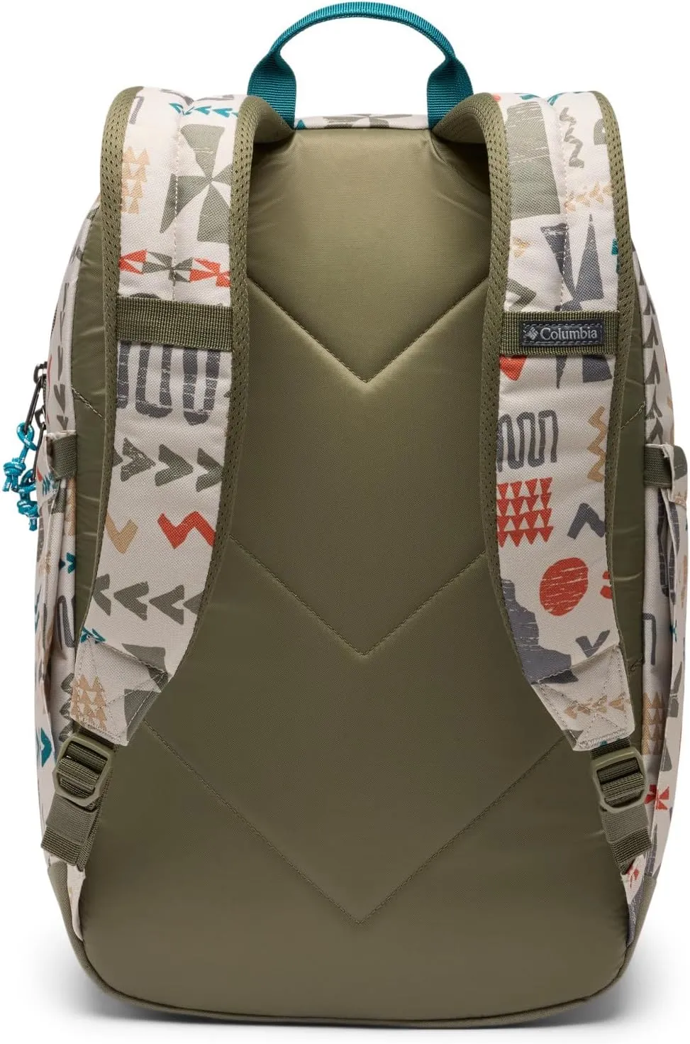 Columbia Unisex Buxton 26L Printed Backpack, Dark Stone Outerbounds, One Size