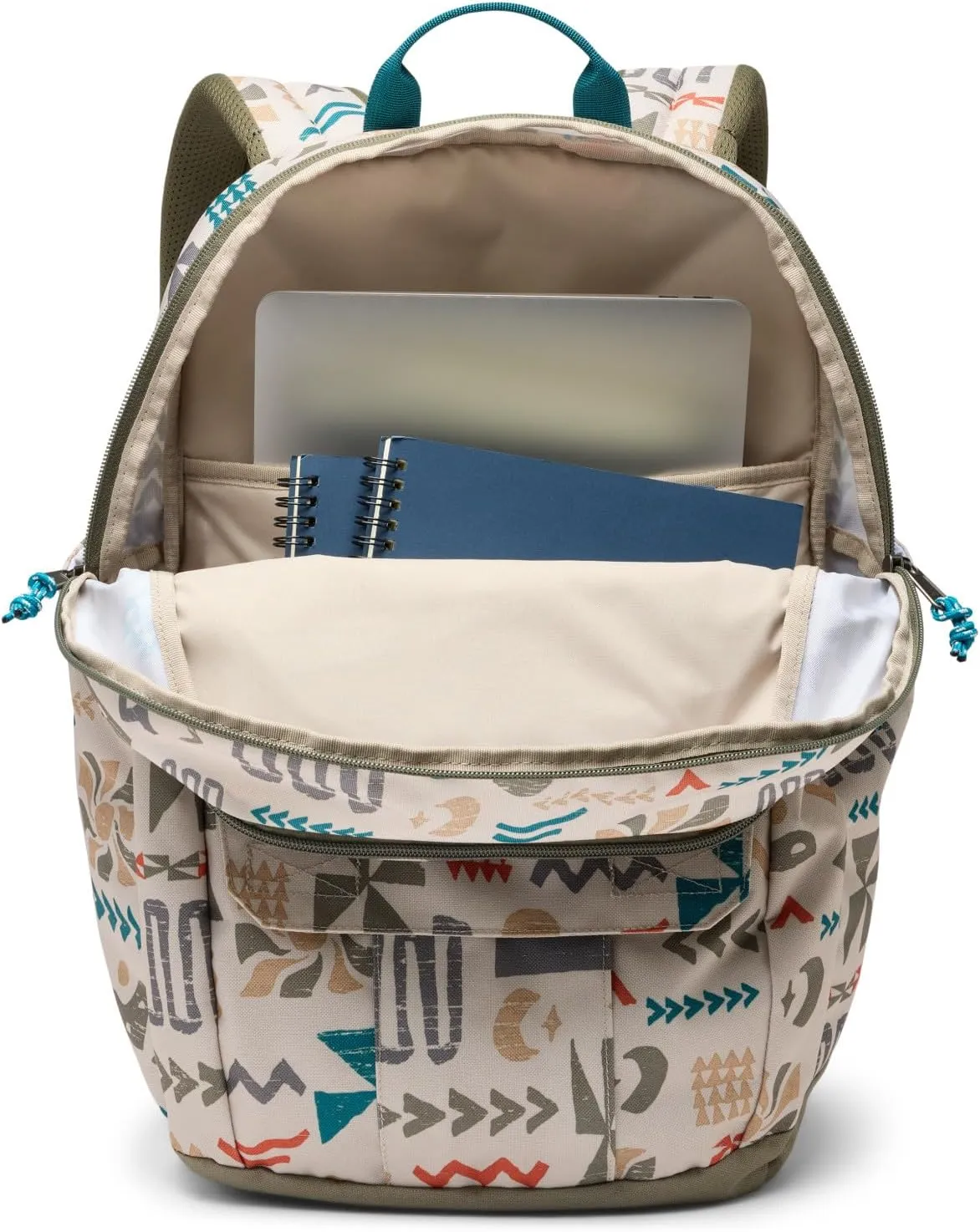 Columbia Unisex Buxton 26L Printed Backpack, Dark Stone Outerbounds, One Size