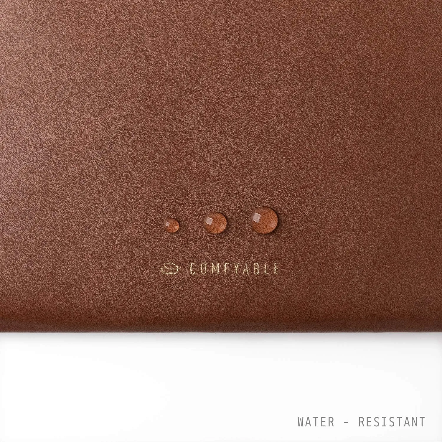 Comfyable Slim Protective Laptop Sleeve Compatible with 13/13.3/14 Inch MacBook Air & MacBook Pro, Mac Travel Case, Laptop Pouch, Slim PU Leather Cover M4/M3/M2/M1 2025-2021, Brown