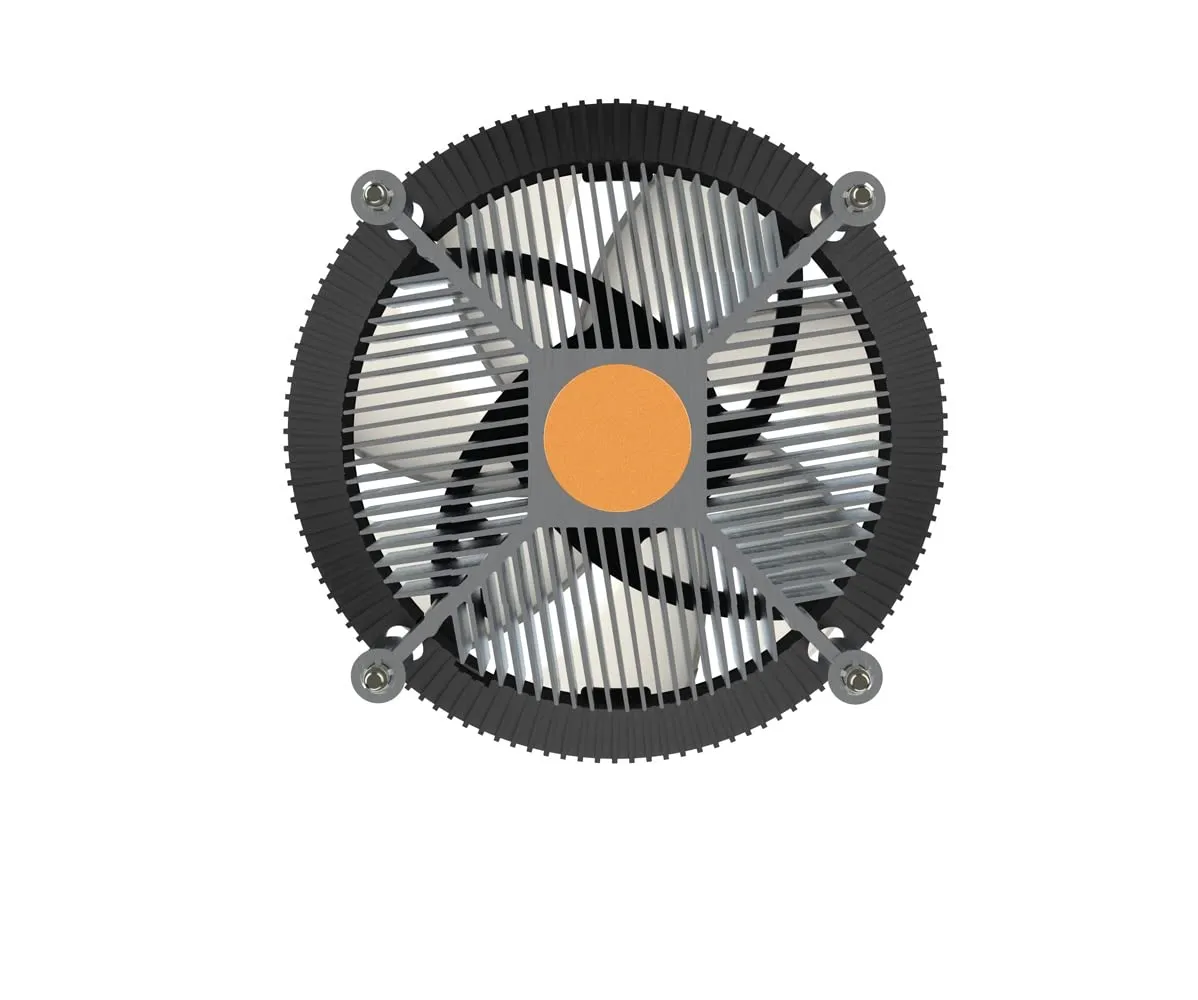 Cooler Master i70C CPU Air Cooling System for Intel LGA 1700 Sockets - 70mm Low-Profile, Aluminium & Copper Heatsink, Quiet 120mm PWM Fan (37.08 CFM, 1.33 mmH2O, 28 dBA, 650-1800 RPM), ARGB Compatible