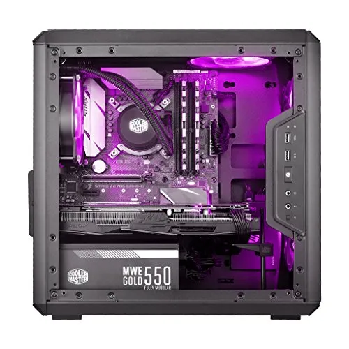 Cooler Master MasterBox Q300L Micro-ATX Tower with Magnetic  Dust Filter