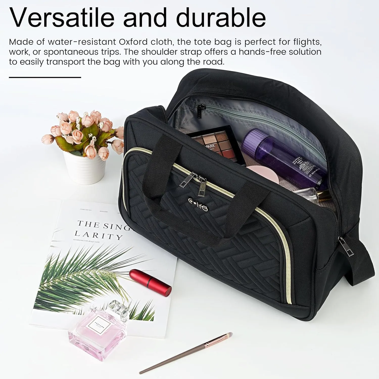 Coolife Luggage Carry On Luggage Underseat Luggage Suitcase Softside Wheeled Luggage Lightweight Rolling Travel Bag Underseater (Black, Carry-On 16-Inch)
