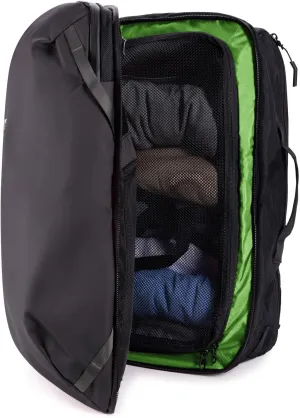 COR Surf Travel Backpack Carry On Laptop Backpack with Secret Passport Pockets | Daypack Business Weekender Luggage Backpack for Men and Women | The Island Hopper (40L, Black)