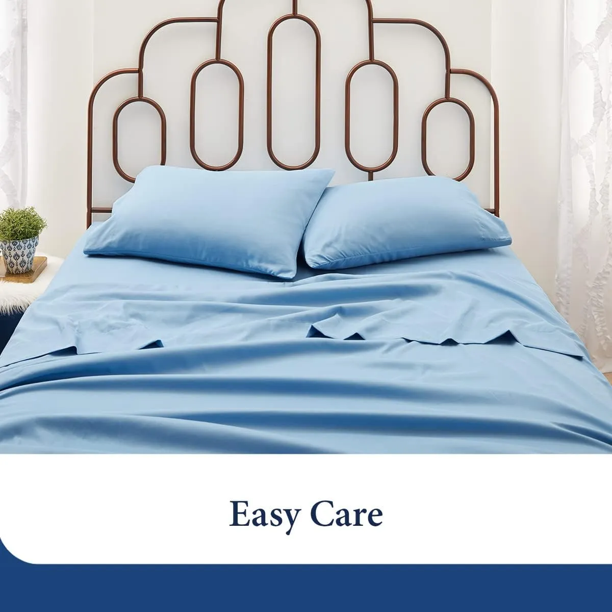 Cosy House Collection Premium Rayon Derived from Bamboo Pillowcase Set of 2 - Ultra Soft, Cooling & Breathable Bedding (King, Lavender)
