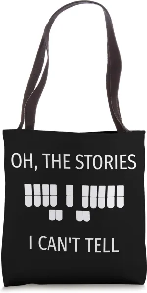 Court Reporter Stenographer Stories Accessories Gifts Tote Bag