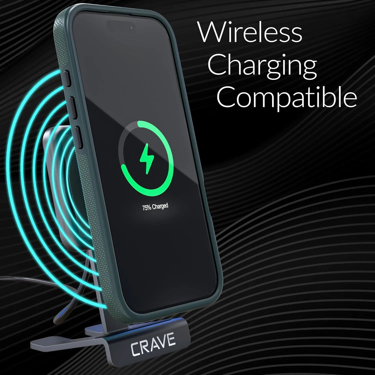Crave Dual Guard Compatible with iPhone 16 Pro Case, Compatible with MagSafe Shockproof Protection Dual Layer Case for Apple iPhone 16 Pro (6.3") - Forest Green