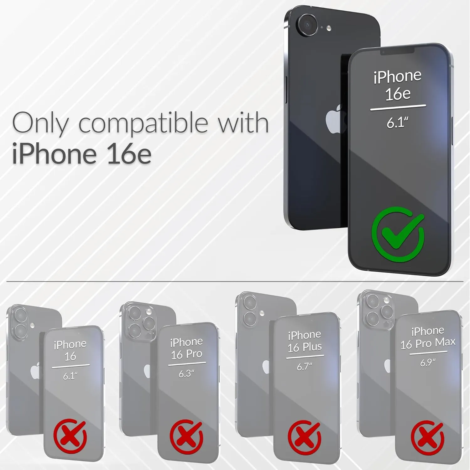 Crave Dual Guard Compatible with iPhone 16e Case, Shockproof Protection Dual Layer Case for iPhone 16e (6.1") - Forest Green