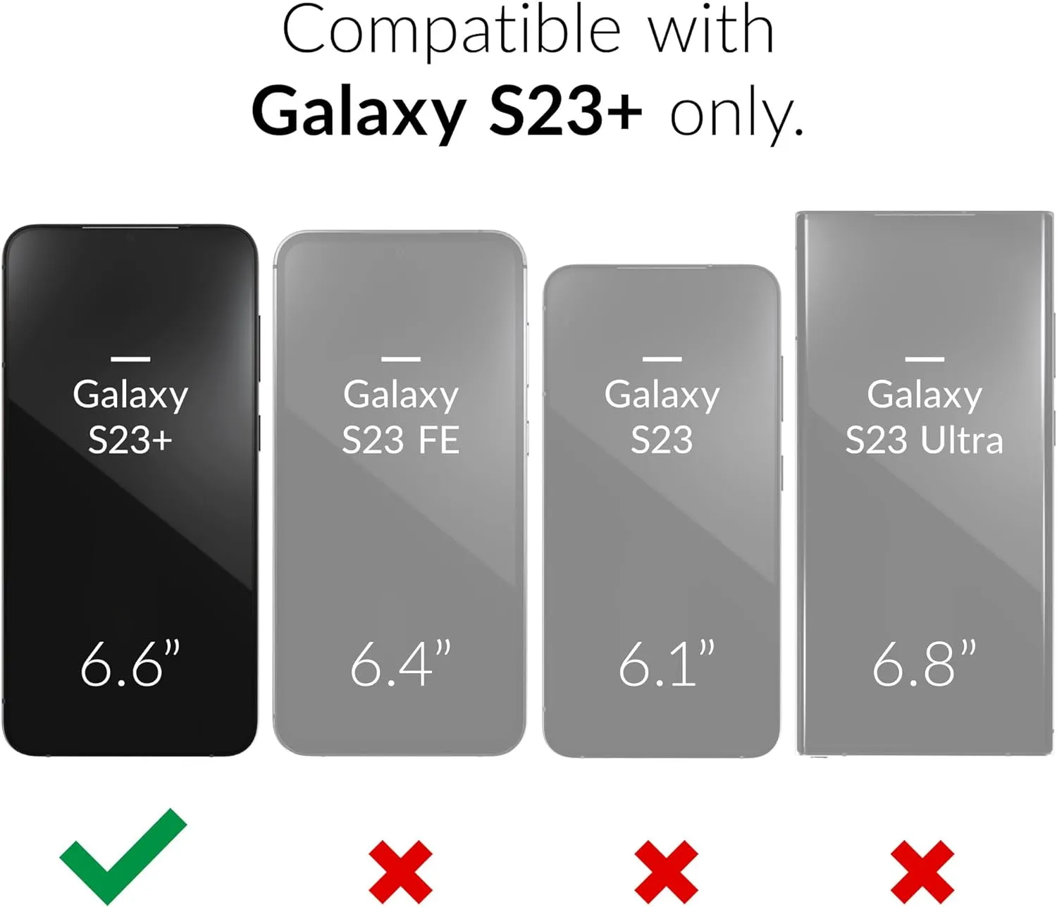Crave Dual Guard for Samsung Galaxy S23 Plus Case, Shockproof Protection Dual Layer Case for Samsung Galaxy S23 Plus - Forest Green
