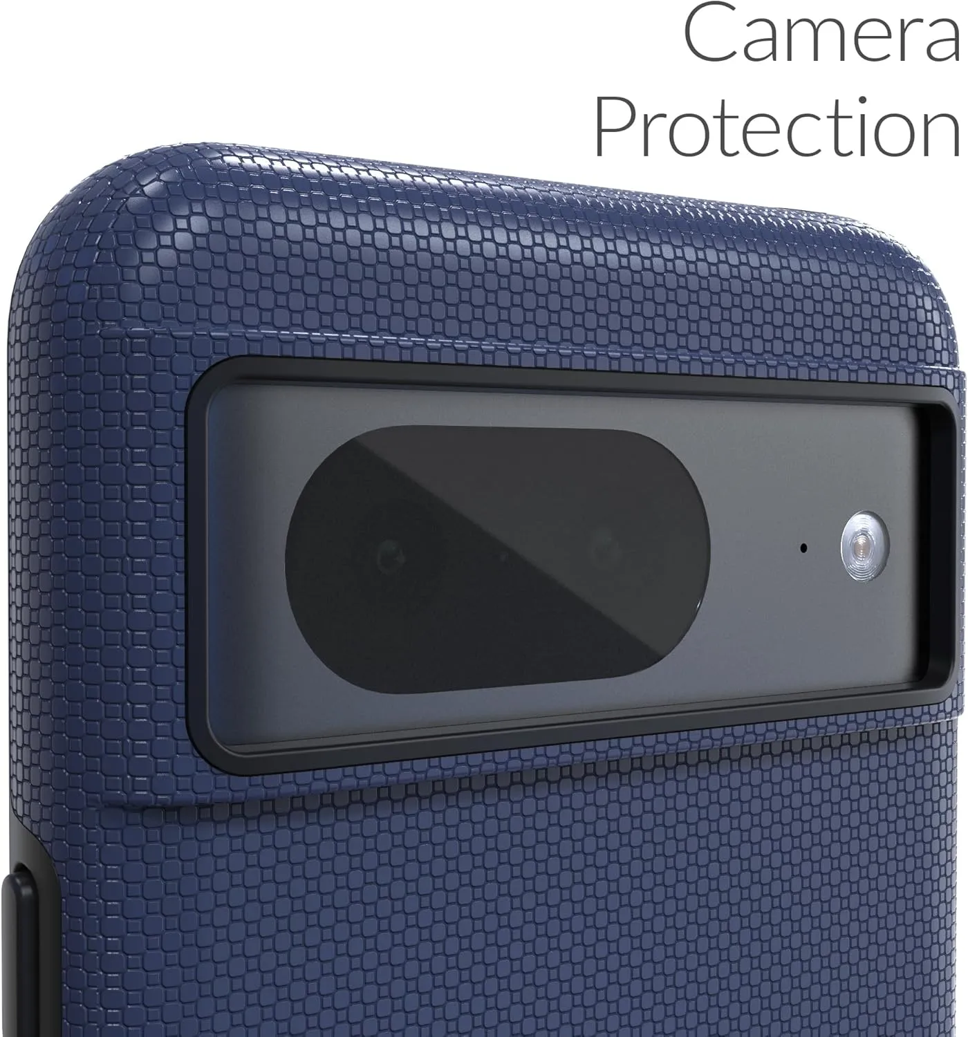 Crave Google Pixel 8 Case - Dual Guard Shockproof Protection Secure Layered Pixel 8 Phone Case, Navy