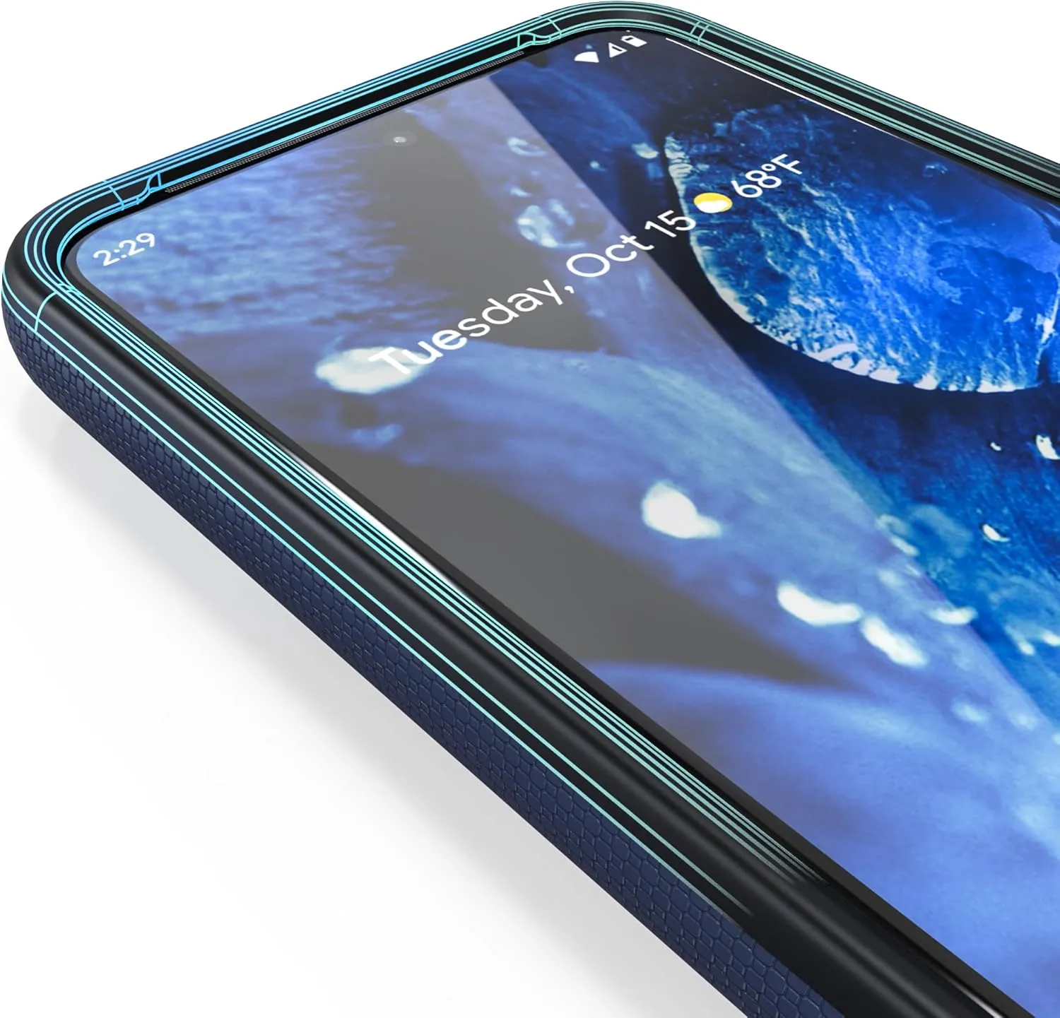 Crave Google Pixel 8 Case - Dual Guard Shockproof Protection Secure Layered Pixel 8 Phone Case, Navy