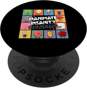 Creator Ink Inanimate Insanity Black And White Funny Meme PopSockets Adhesive PopGrip