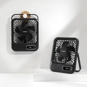 Cruise-Approved Fan Compact & Quiet 24H Ultra-Long Battery Life TYPE-C Rechargeable Personal Cooling Fan for Cruise Cabin, Office & Travel
