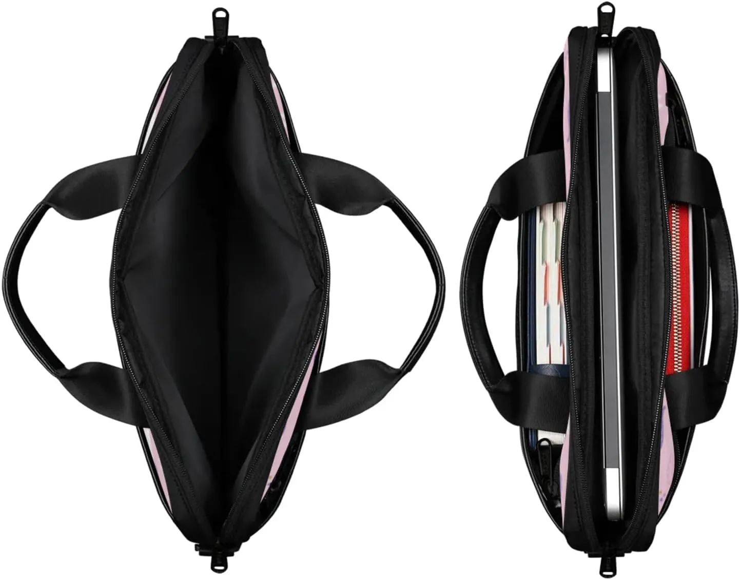 Custom Laptop Bag with Name Personalized 15 Inch Shoulder Computer Bag