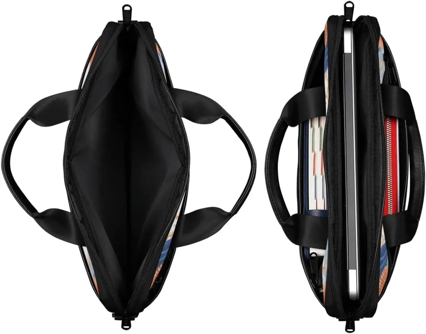 Custom Laptop Bag with Name Personalized 15 Inch Shoulder Computer Bag