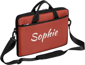 Custom Laptop Bag with Name Personalized Shoulder Bag Lightweight Computer Bag Messenger Bags with Handle