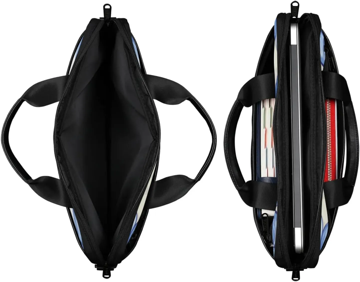 Custom Laptop-Bag with Name,Lightweight Portable Personalized Shoulder Computer-Bag,Customized Briefcase for Women