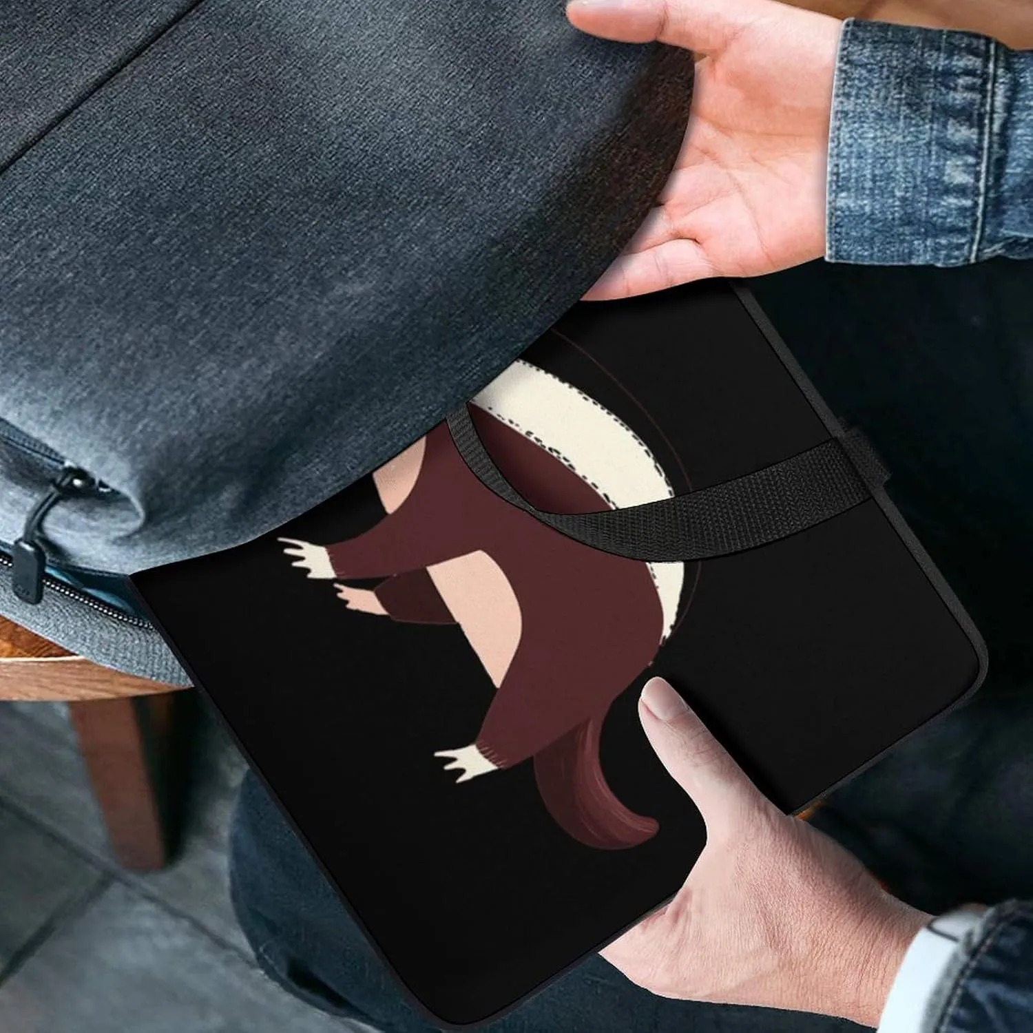 Cute Anteater Laptop Sleeve Bag Computer Carrying Case Laptops Protective Cover for Travel Business