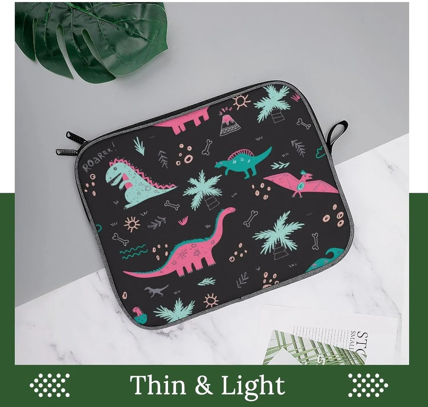 Cute Cats Head Large Capacity Portable Laptop Case Unisex