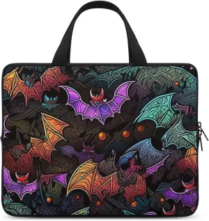 Cute Cow Pattern Messenger Bag Case Sleeve for Laptop Briefcase