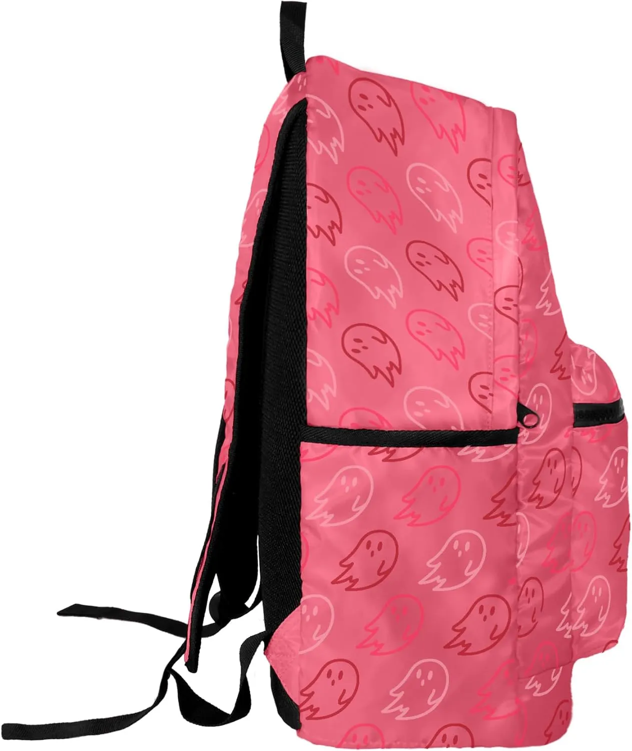DALIX Everyday Explorer Backpack in Hot Pink Ghost for Travel Laptop Book Bag for Men Women