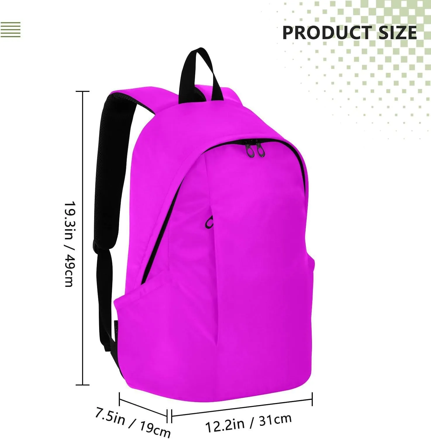 Dark Red Laptop Backpack for Women Men 25L Casual Hiking Daypack Bag Travel Backpack for 15.6 inch Laptop Dark Red