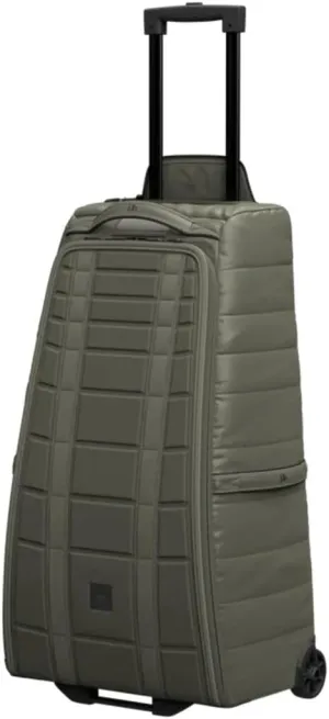 Db Journey The Hugger Roller Bag - Durable Rolling Duffle Bag with Wheels and Handle, Wheeled Luggage & Travel Bag, Interior Pockets, Hook Up System, 60L - Moss Green