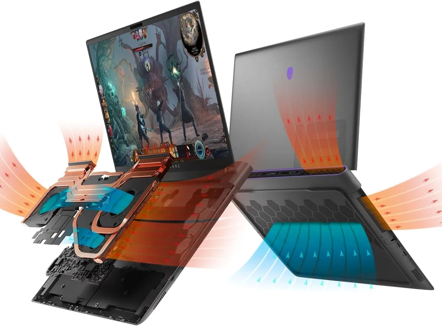 Dell Alienware m18 R2 Gaming Laptop, 18" QHD (2560 x 1600) 165Hz, FHD Camera, Intel 24-Core i9 14900HX, GeForce RTX 4090, 64 GB DDR5, 8 TB SSD, Bluetooth 5.4, Win11 Pro, Office 2019, w/Accessories