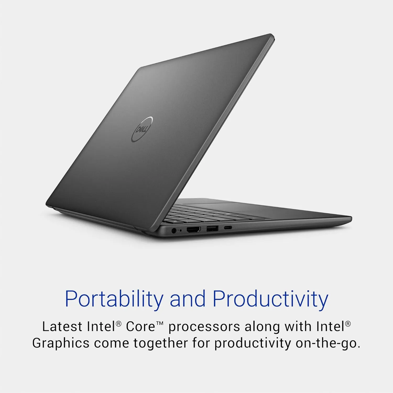 Dell Inspiron 5440 Laptop - 14.0-inch 16:10 FHD  (1920 x 1200) Display, Intel Core i5-1334U Processor, 8GB DDR5 RAM, 512GB SSD, Intel UHD Graphics, Windows 11 Home, Onsite Service - Carbon Black