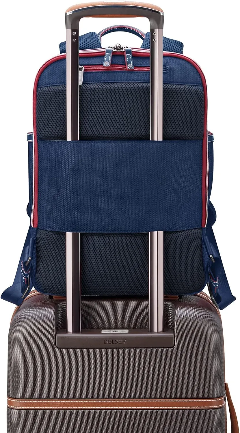DELSEY PARIS Chatelet 2.0 Travel Laptop Backpack, Navy