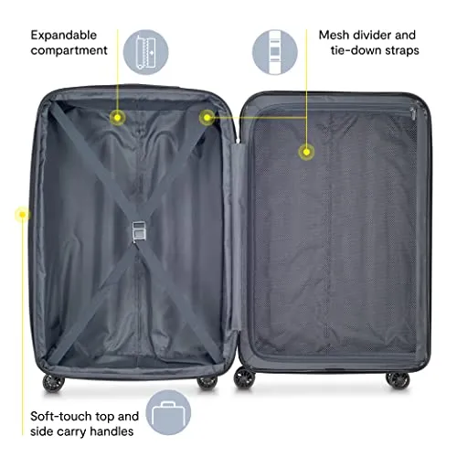 DELSEY Paris Helium Aero Hardside Expandable Luggage - 3PC