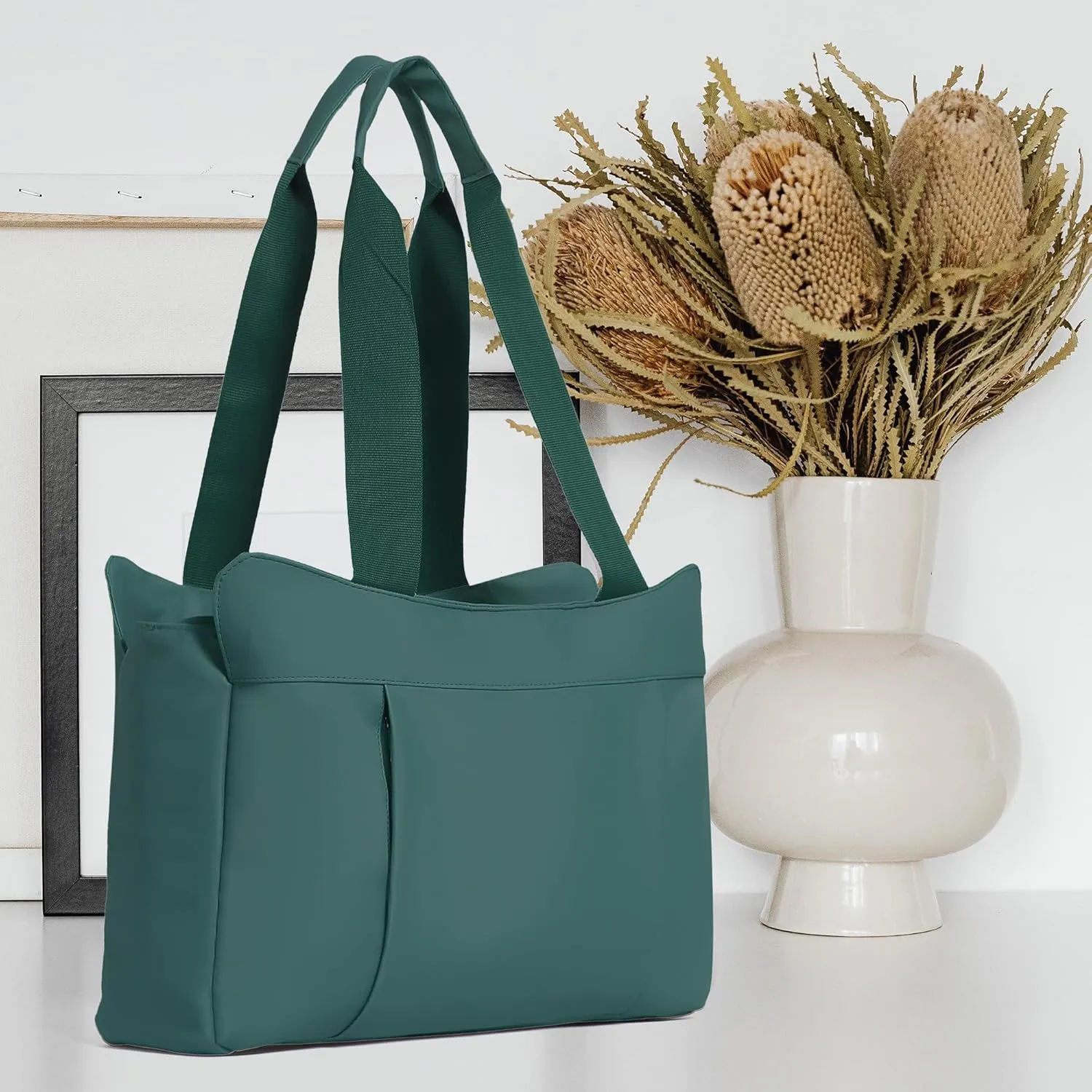 Designer Tote Bag for Women,Premium Quality with Multiple Compartments,Stylish, Lightweight for daily use