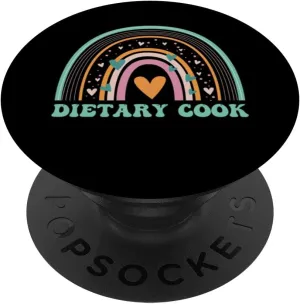 Dietary Chef Cook Appreciation Week Dietary Cook Aide woman PopSockets Standard PopGrip