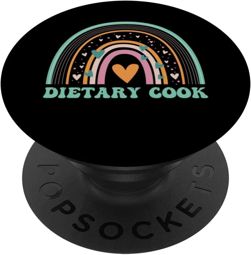 Dietary Chef Cook Appreciation Week Dietary Cook Aide woman PopSockets Standard PopGrip