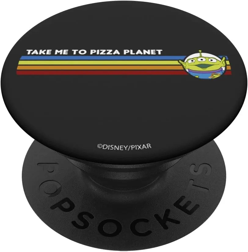 Disney Pixar Toy Story Alien Take Me To Your Planet Text PopSockets Standard PopGrip