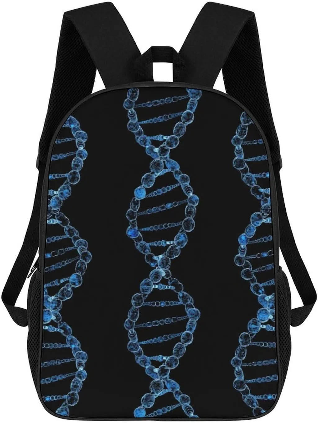 DNA Genetics 17 Inches Unisex Laptop Backpack Lightweight Shoulder Bag Travel Daypack
