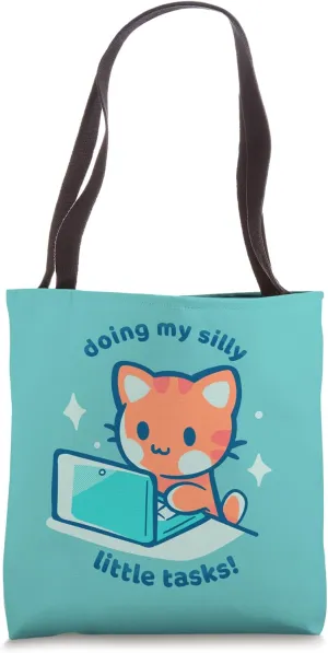 Doing my Silly Little Tasks Tote Bag