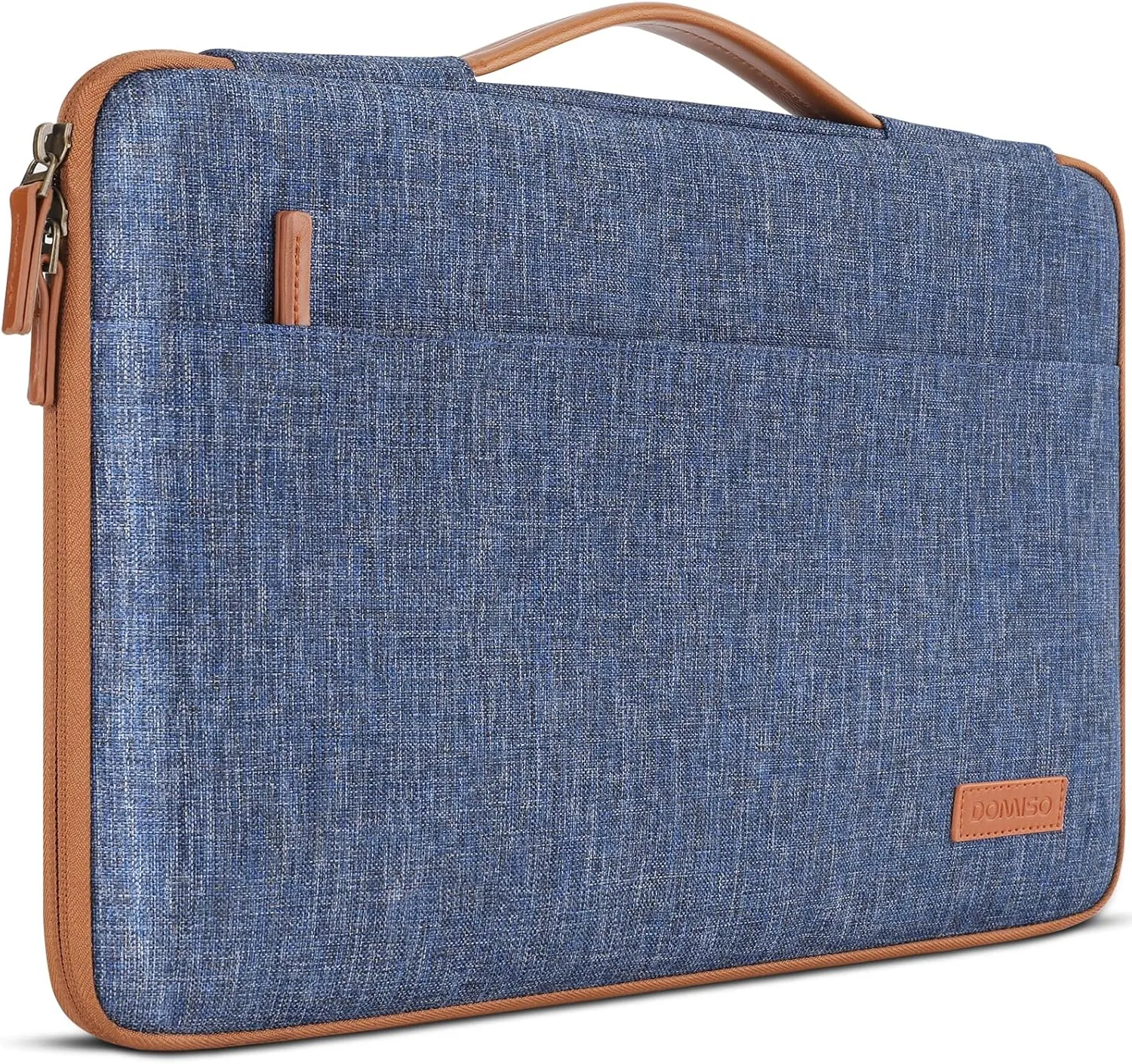 DOMISO 13 inch Laptop Sleeve Case Waterproof Carrying Bag for 12.5-13" Notebook/13 MacBook/12.9" iPad Pro/13 MacBook Air Retina 2018/12.3" Microsoft Surface Pro, Blue