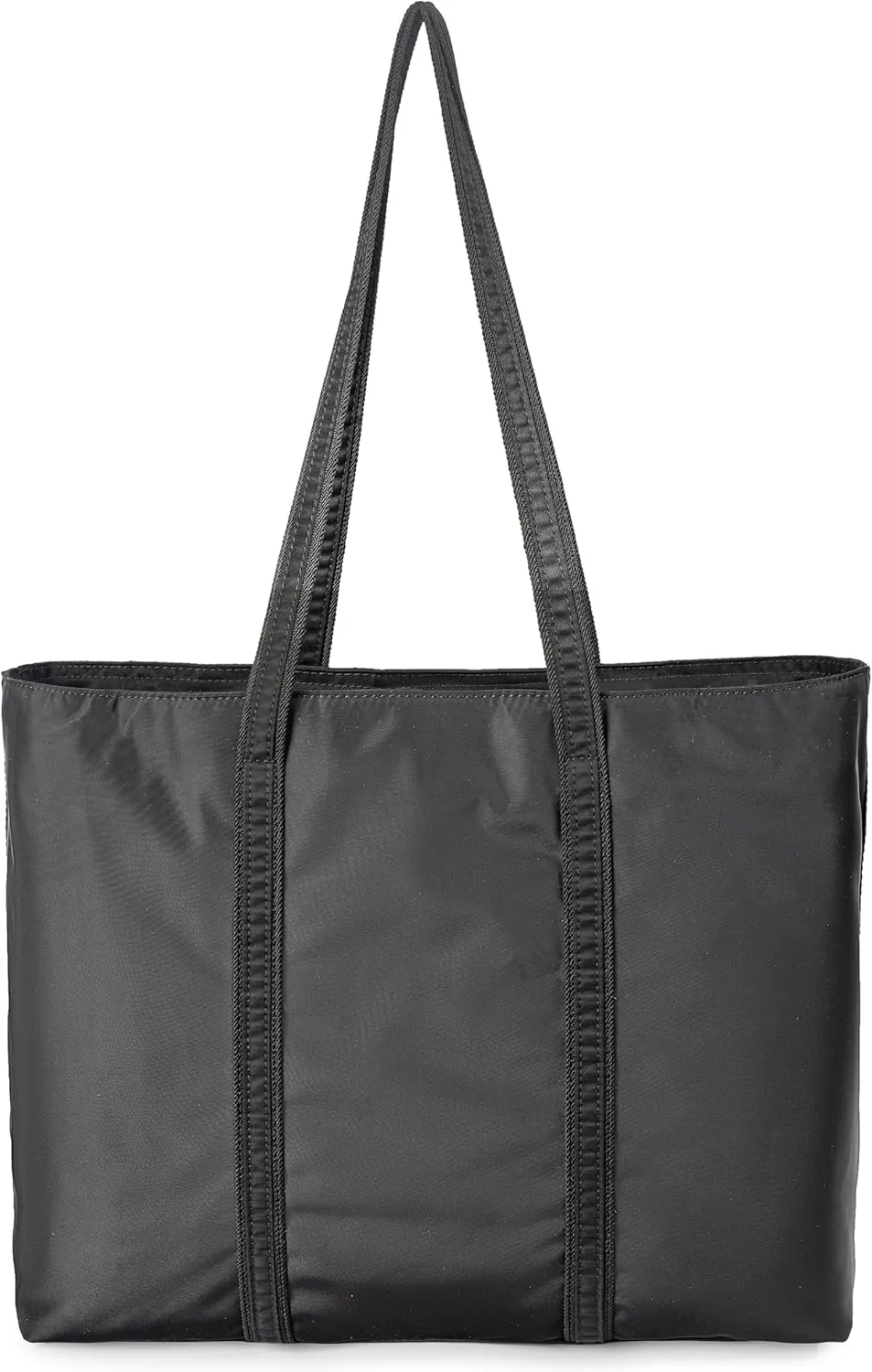 DORIS&JACKY Tote Bag For Women Large Lightweight Designer Leather Nylon Work Shoulder Bag And Foldable Travel Purse
