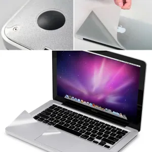 Durable Heat-Insulating Protective Set for 13.3 Inch Laptops, Scratch-Resistant, Ultra-Thin, Silver