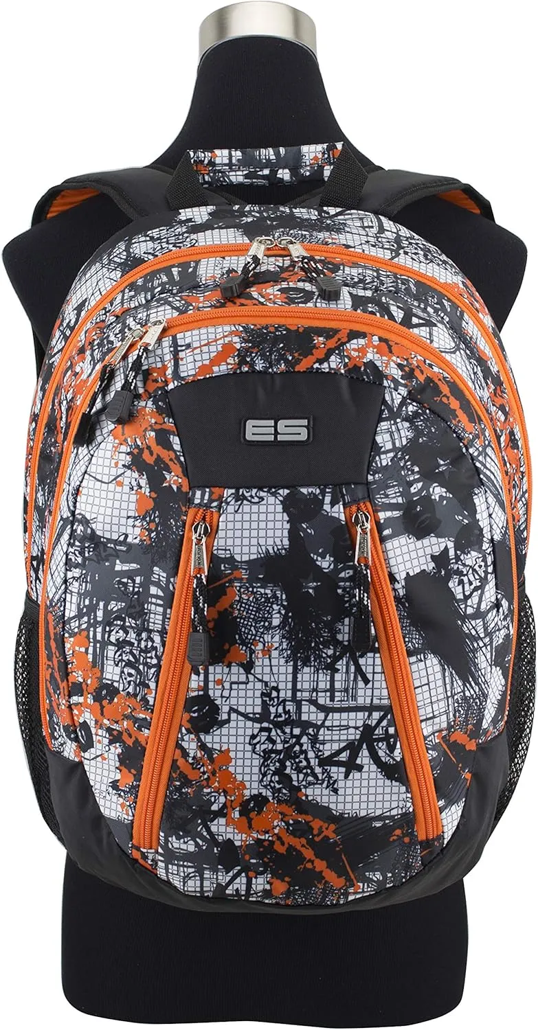 Eastsport Travel Laptop Backpack, Multipurpose Casual Daypack, College Bookbag for Hiking, Gym, Camping, Sport