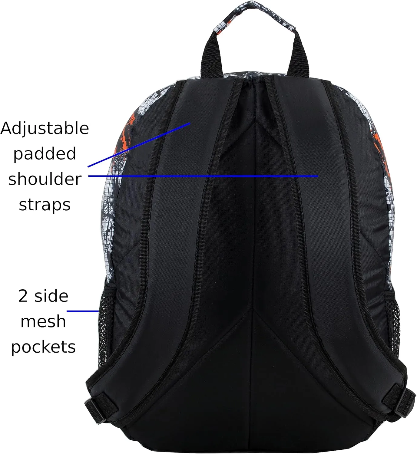Eastsport Travel Laptop Backpack, Multipurpose Casual Daypack, College Bookbag for Hiking, Gym, Camping, Sport
