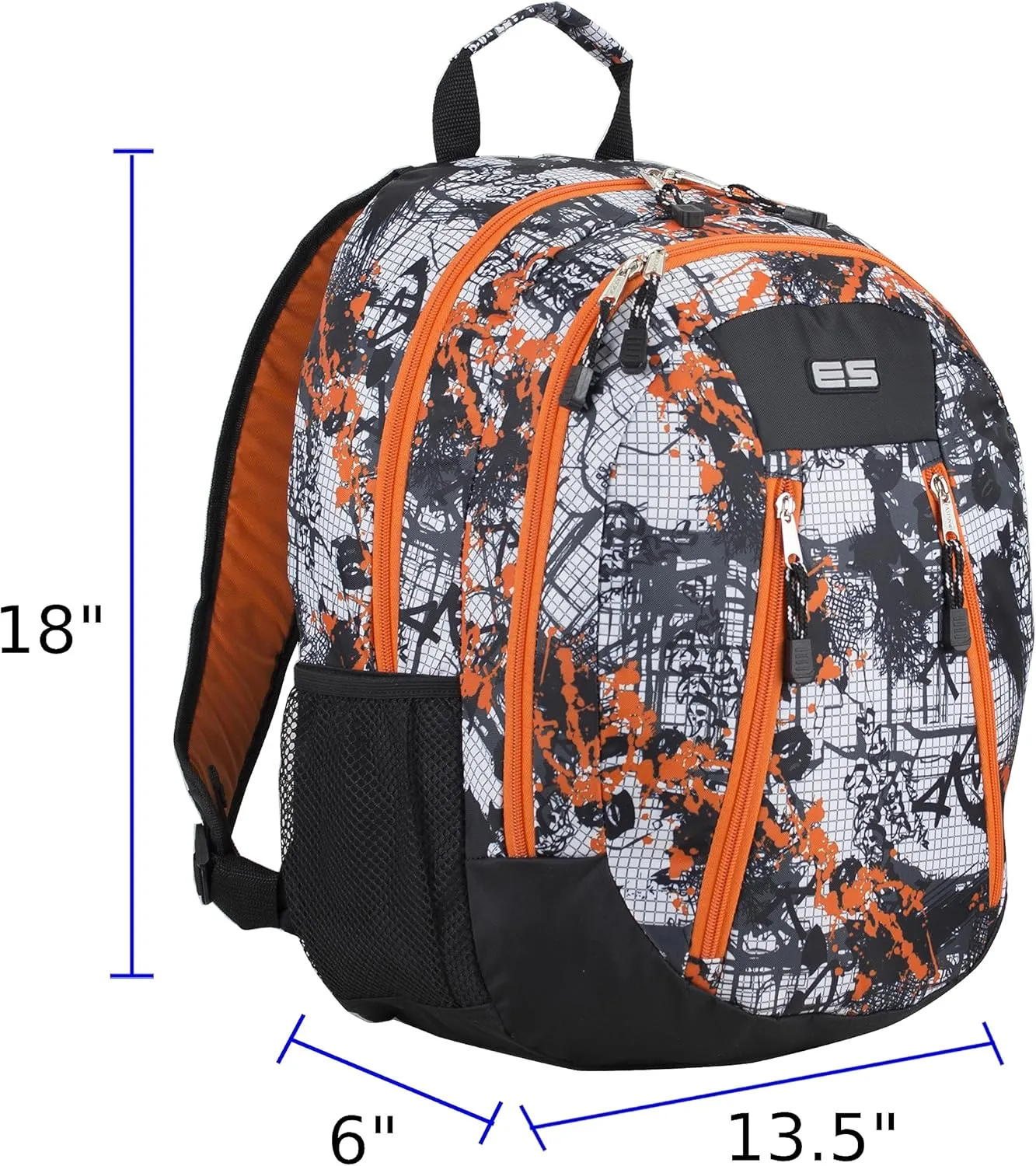 Eastsport Travel Laptop Backpack, Multipurpose Casual Daypack, College Bookbag for Hiking, Gym, Camping, Sport
