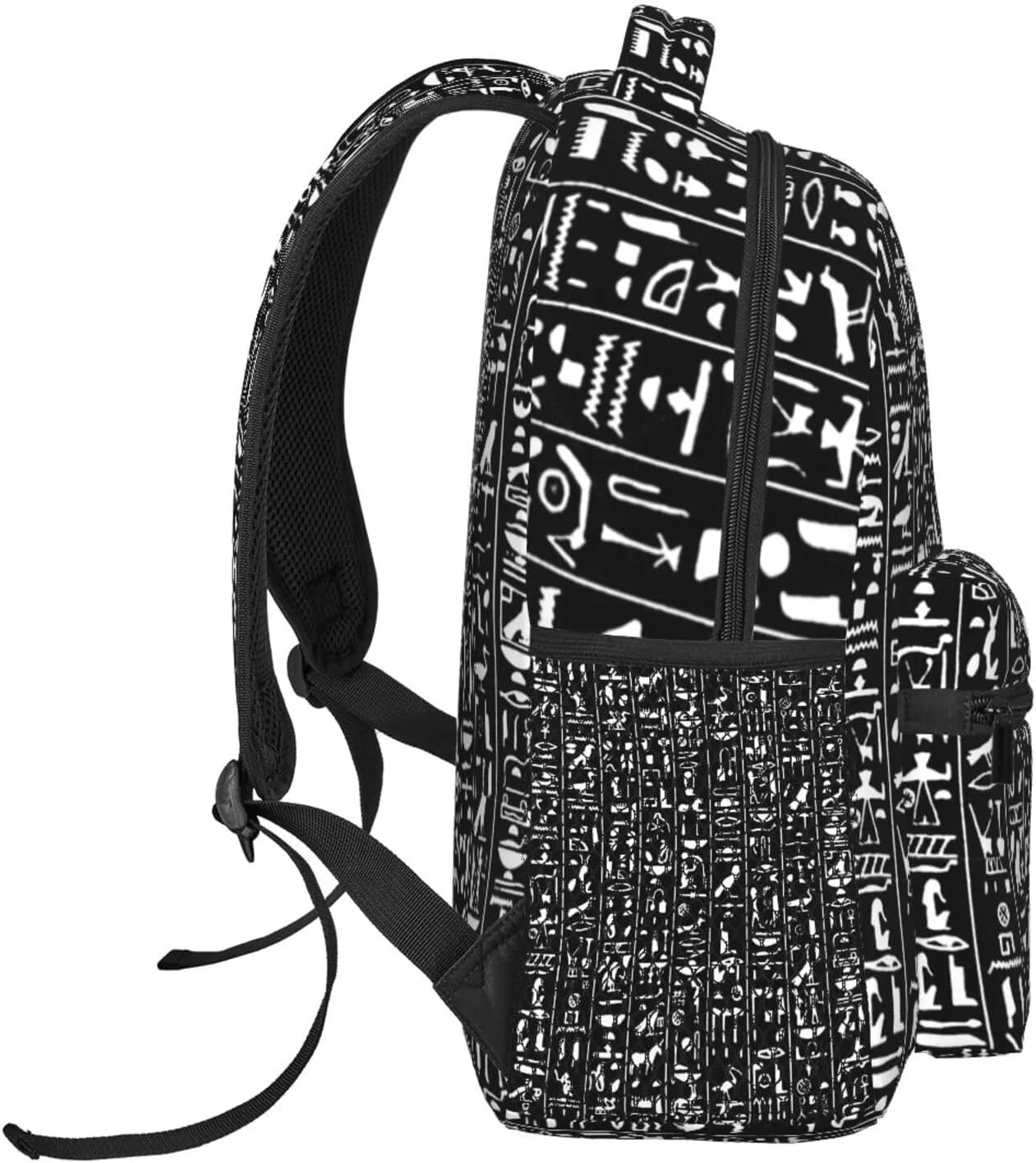 Egypt Laptop Backpack Ancient Egypt Backpack Travel Bag Laptop Computer Hieroglyph Bag for Women Men